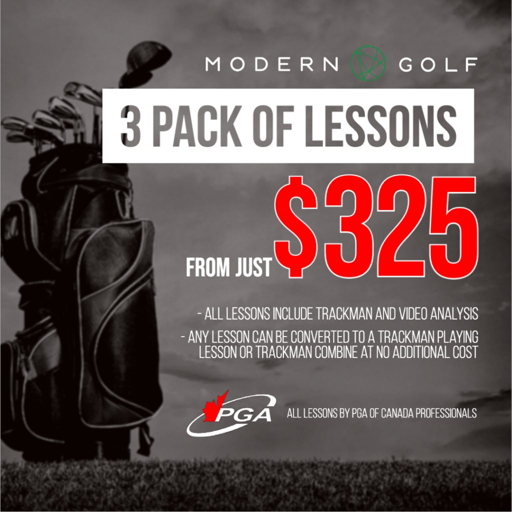 3 Pack Modern Golf Lesson