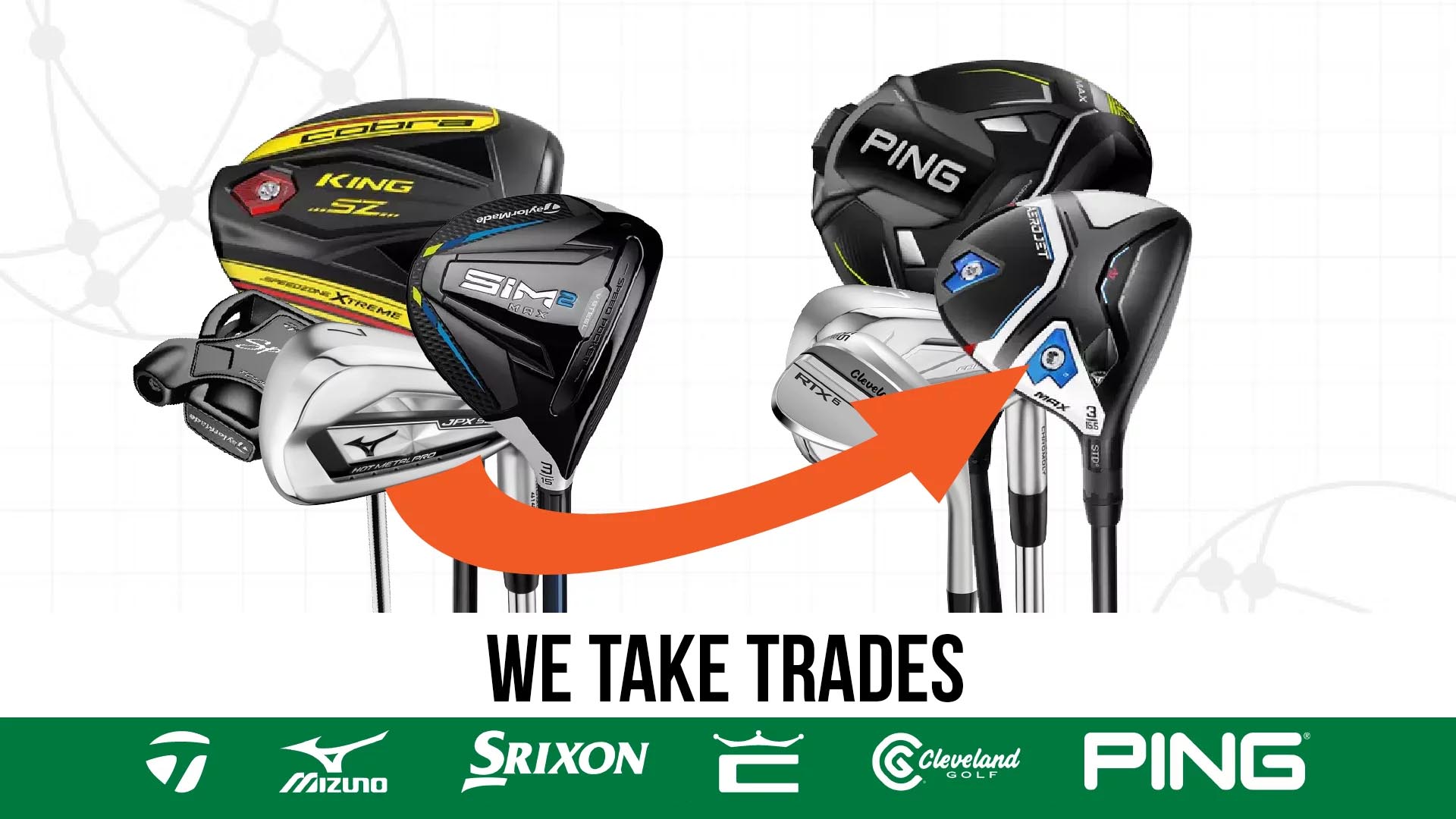 TradeIns Modern Golf Toronto, Vancouver, Calgary, Vaughan