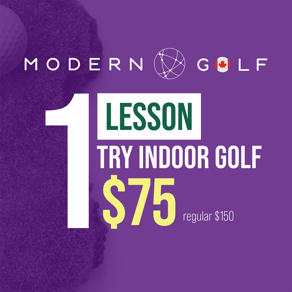 Modern Golf Try Indoor Golf 1 Lesson