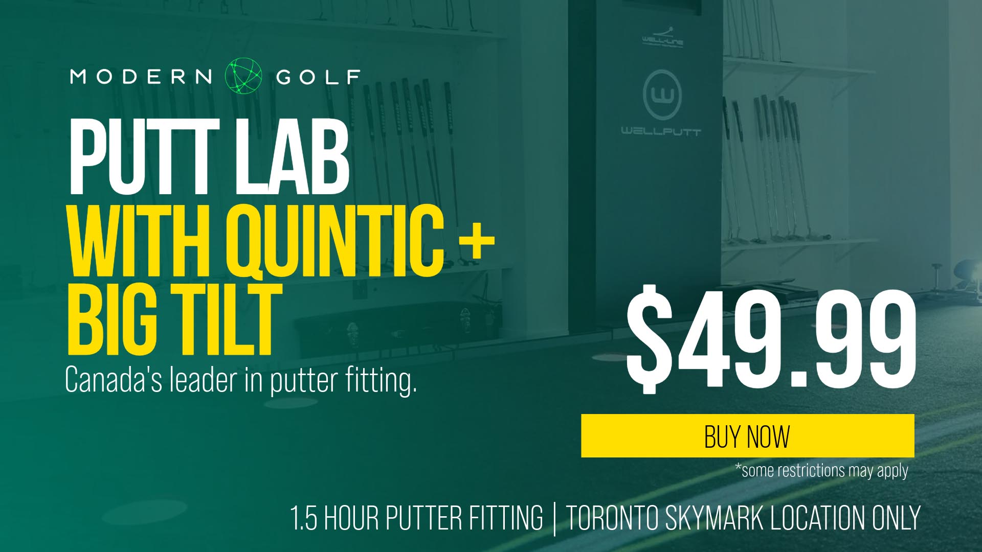 Modern Golf Putt Lab